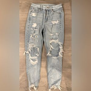 American Eagle mom jean, size 00R